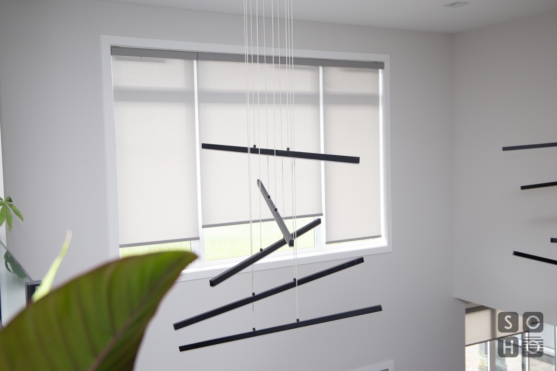 Custom window blinds installed by Soho Blinds in Brandon