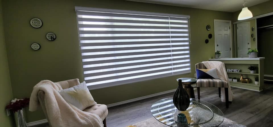Custom Room Darkening Zebra Blinds: Combining Functionality and Aesthetics 2